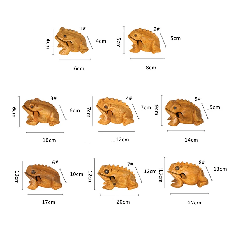 Деревянное животное игрушка Лягушка на удачу деньги лягушка хлокеры детский