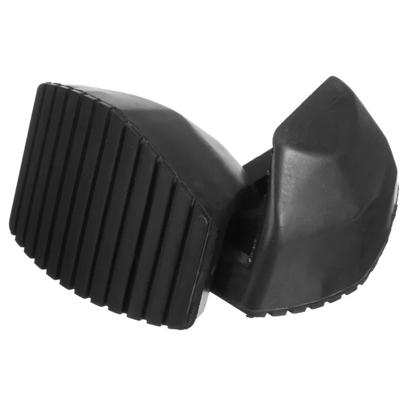 1 пара автомобильных резиновых тормозных колодок черные противоскользящие