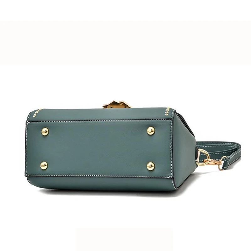 Women Purses And Handbags Luxury Crossbody Sling Bags With Lock Decors Top-Handle Tas Totes Lady Messenger Bag Shoulder Trendy | Багаж и