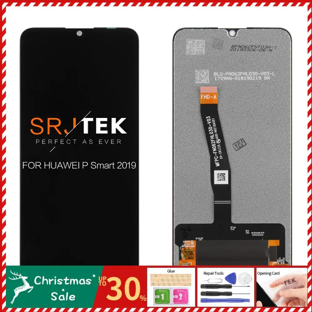 Протестированный 6,21 для huawei P Smart P smart() ЖК-дисплей, кодирующий преобразователь сенсорного экрана в сборе, запасные части для ремонта