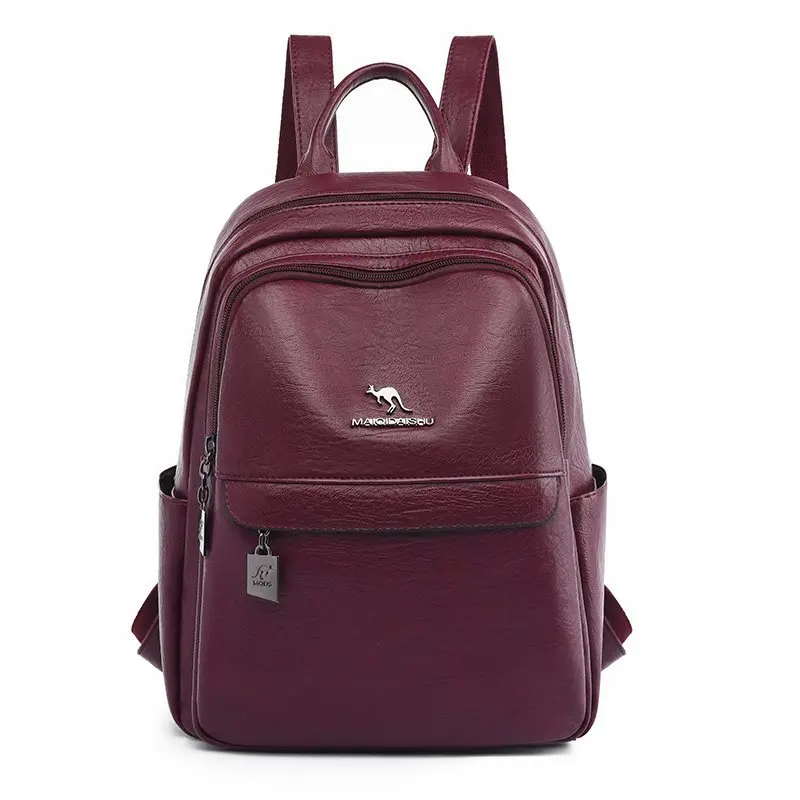 Новый женский винтажный рюкзак женские кожаные рюкзаки школьные сумки дорожная