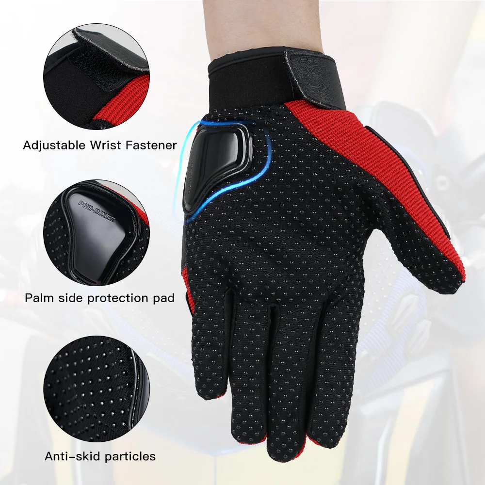 Перчатки для мотоциклистов из искусственной кожи Guantes Luvas Moto жесткие перчатки