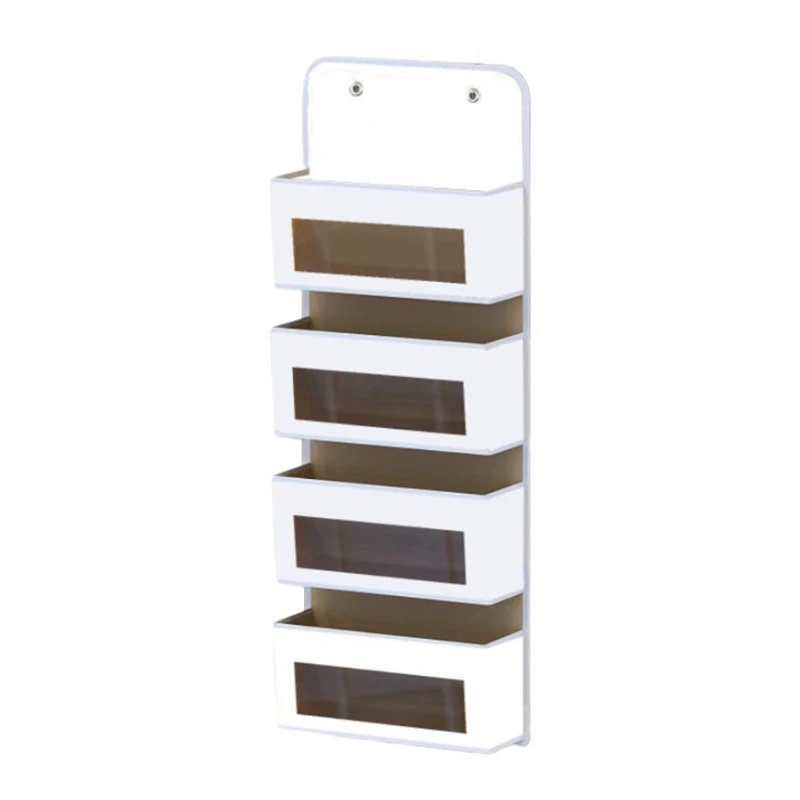 

Wall-mounted Storage Dag With 4 Large Pockets, Suitable For Home And Office