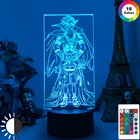 3D Аниме Gurren Lagann светодиодный USB Иллюзия светильник Спальня украшение мальчик девочка подарок на день рождения неоновая игрушка модель Статуя Кукла