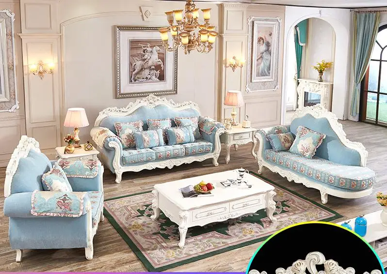 Procare Living Room Set Furniture Fabric Sofa |