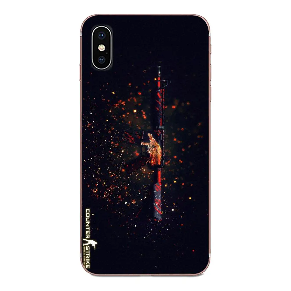 Мягкая Нескользящая ТПУ для Galaxy J1 J2 J3 J330 J4 J5 J6 J7 J730 J8 2015 2016 2017 2018 mini Pro Counter Strike Cs Go Design