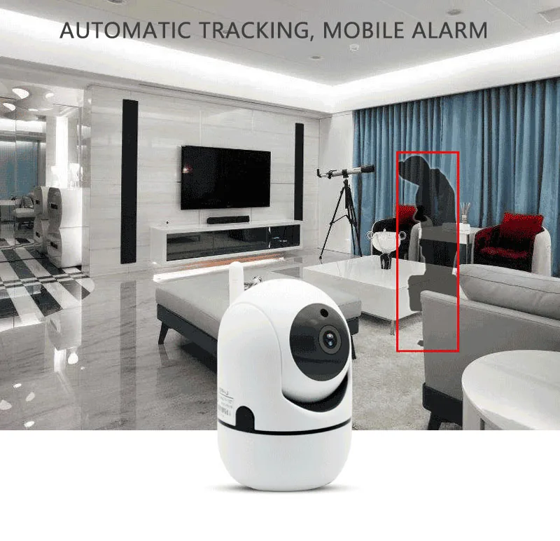 Умная IP камера SmartCnet Tuya Smart Life 1080P 2 м беспроводная Wi Fi видеонаблюдения детский
