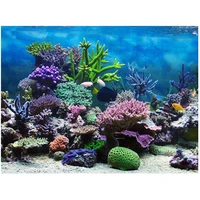colorful print wall tapestry underwater world tapestry m668