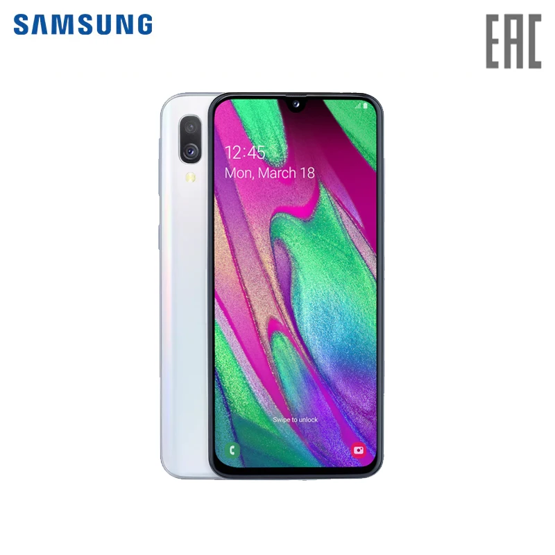 Смартфон Samsung Galaxy A40 4+64GB (2019)|Смартфоны| |