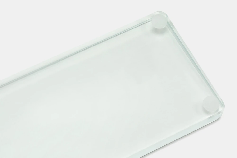Подставка под запястье mstone crystal из стекла K5 резиновые ножки для механических