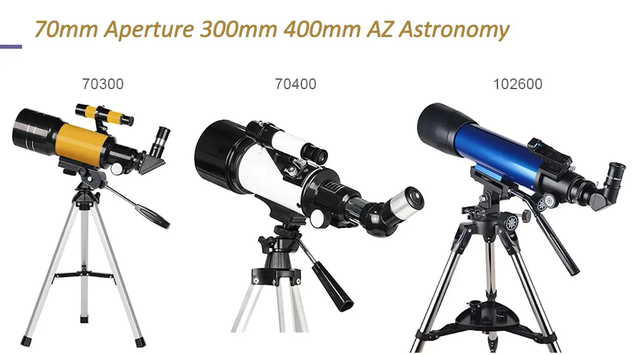 

Hollyview Telescope, 600x102mm AZ Astronomical Refractor Telescope, German Technology Scope