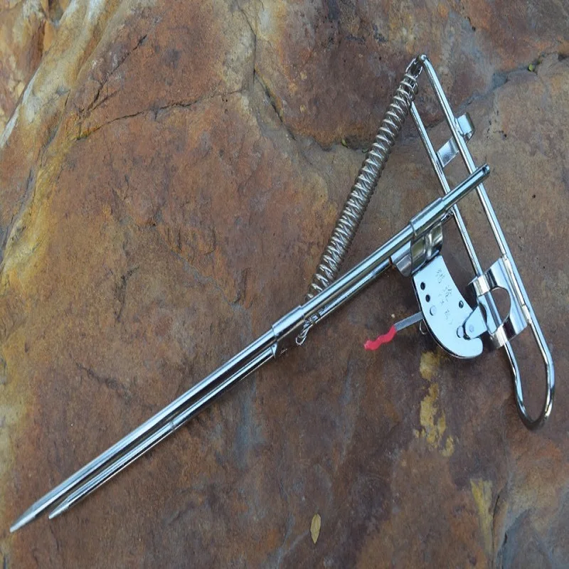 

K-STAR Automatic Stainless Steel Rod Adjustable Fishing Assistant Holder Fishing Stand Steel Support Pole