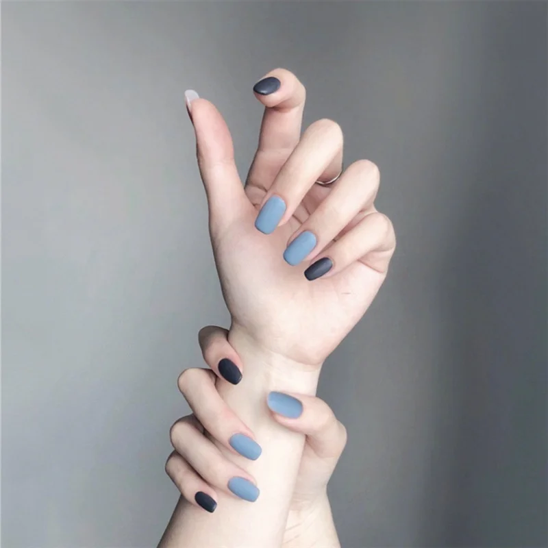 24 шт матовые накладные ногти с квадратной головкой | Красота и здоровье