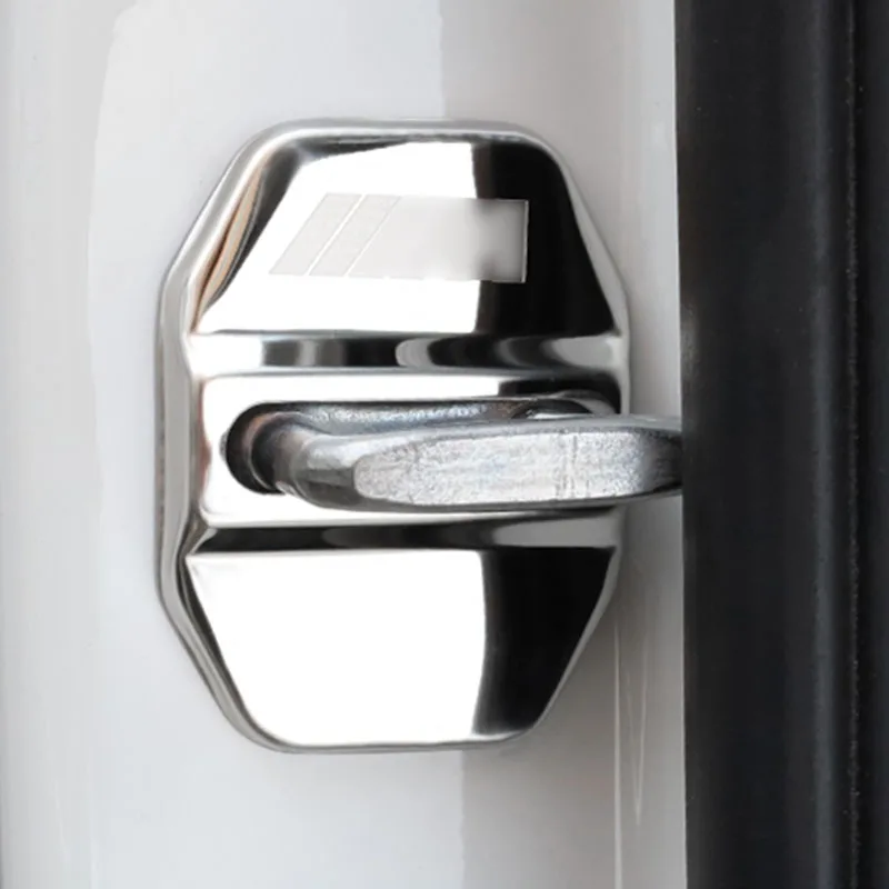 

For Bmw F30 Door Lock Cover 3 Series 12-19 Interior Car Accessory Stainless Steel Screw Protective Cover Door Lock Caps Plug