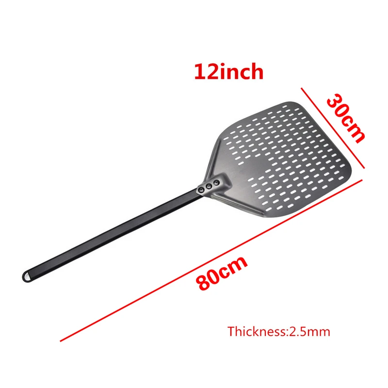 Лопатка для пиццы алюминиевая с длинной деревянной ручкой 90 см|Инструменты