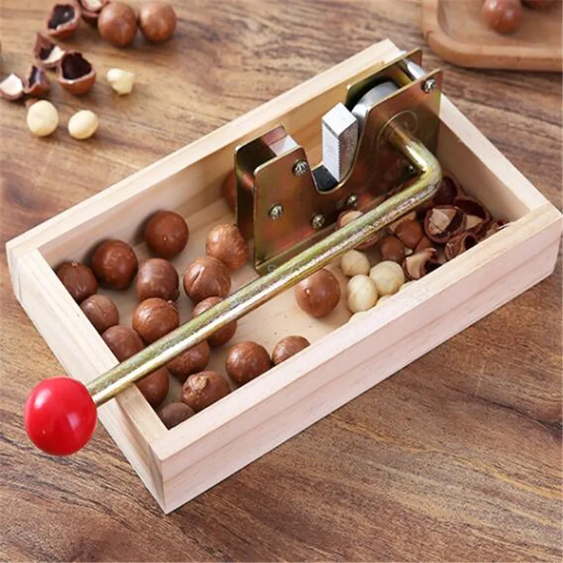 Ручная гайка Macadamia, гайка, машина для изготовления крекеров, орех, орех, Щелкунчик, гайка, инструмент для открывания орехов Macadamia, кухонные аксессуары