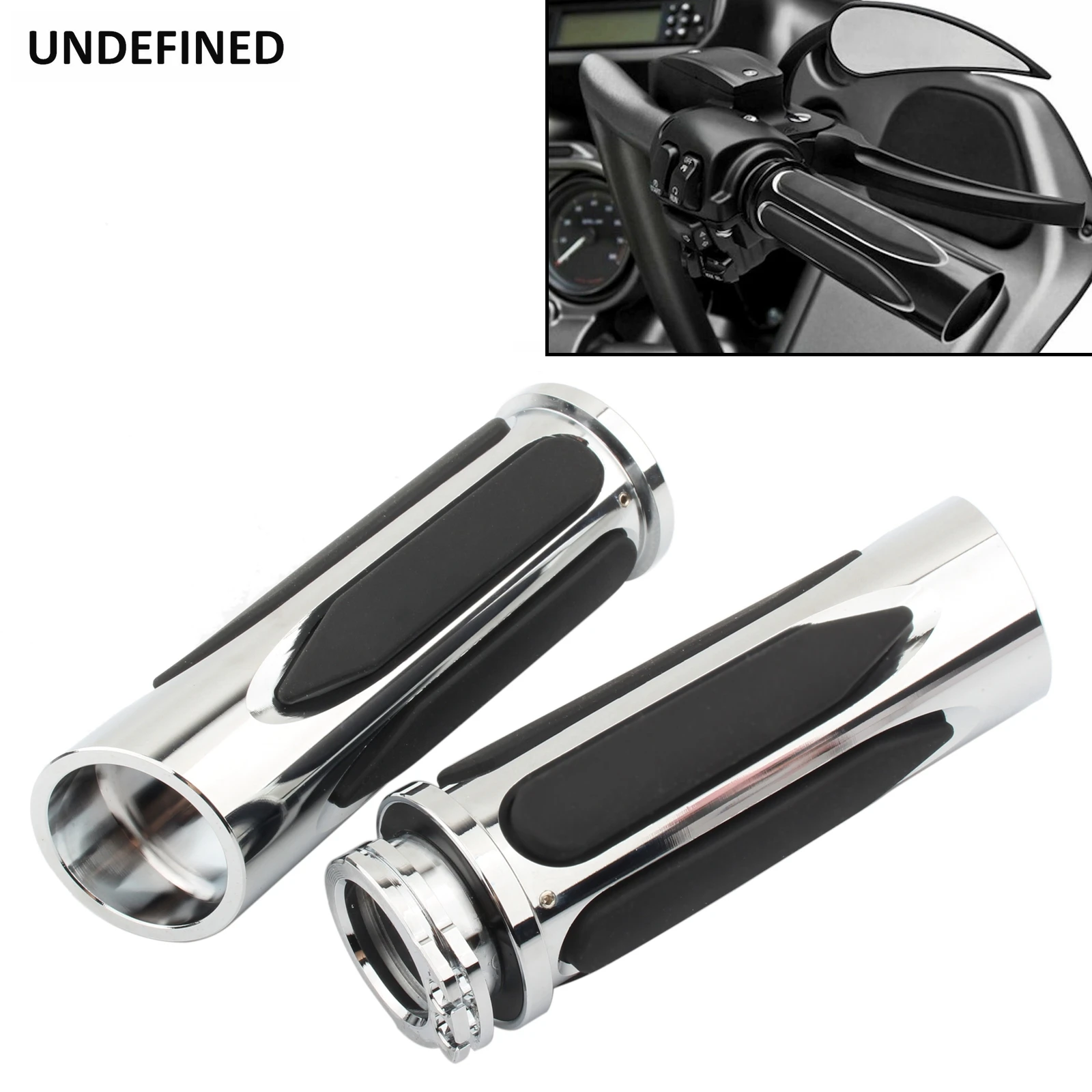 Ручки для мотоцикла мягкие сенсорные рукоятки Harley Sportster Touring Road King Dyna FatBoy Softail 25