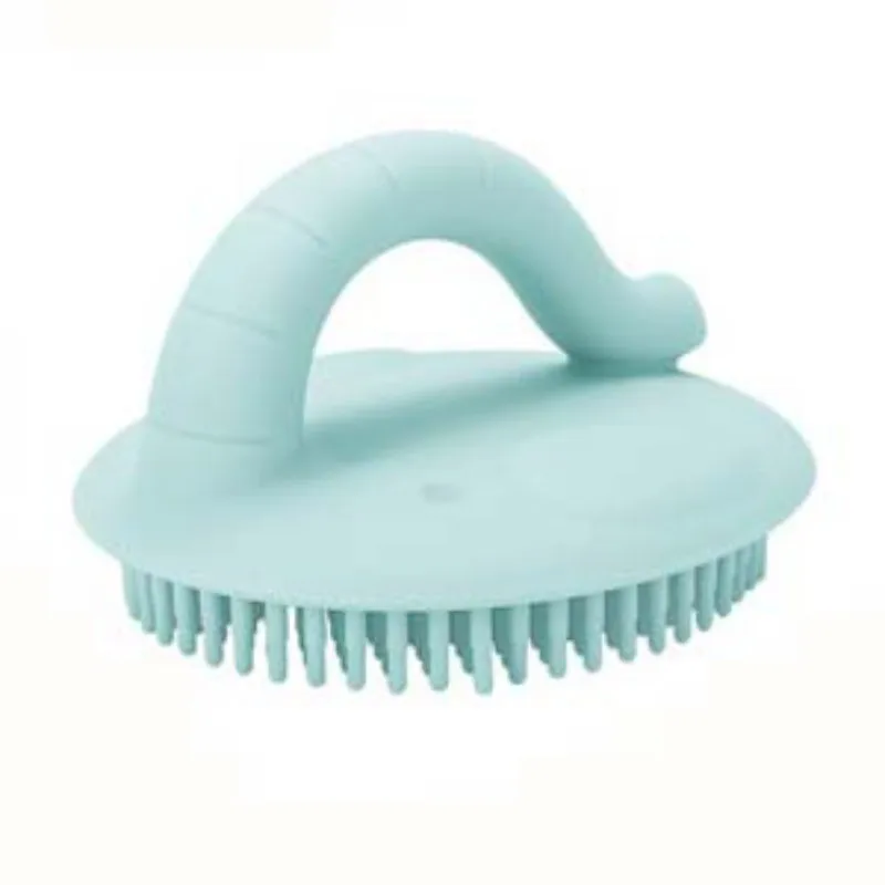 Щетка для ванны домашних питомцев массажер ручной с ручкой груминга собак и