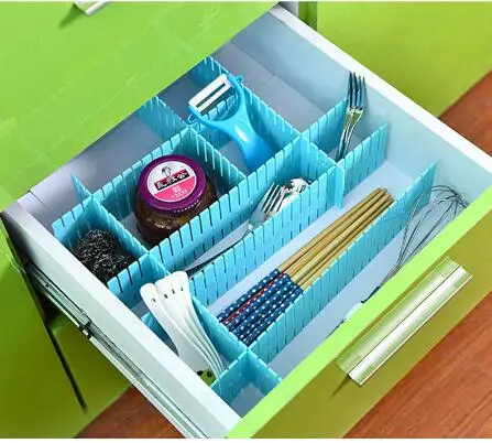 Разделитель для ящика 4 шт. 32*7 см органайзер хранения перегородок разделитель