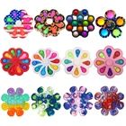 Спиннер, Спиннер, пузырьки, сенсорные рандомные игрушки, Сжимаемый, снятие стресса, беспокойство, антистресс, настольная игра для детей и взрослых