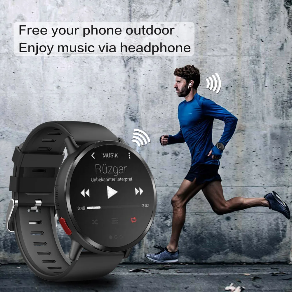 

DM19 Smartwatch Android 7.1 LTE 4G WIFI 2.03 Inch 8MP Camera 900mAh GPS Heart Rate GPS Maps Smart Watch IP67 Waterproof Clock