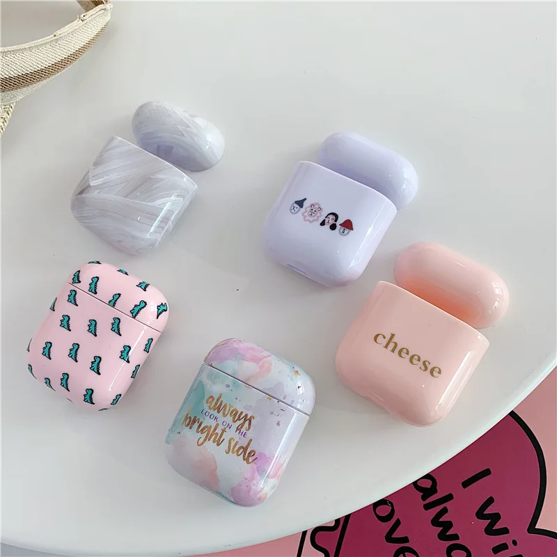 

Новый защитный чехол для наушников Apple Airpods, защитный чехол для зарядного устройства, силиконовый чехол для наушников AirPod, мультяшный чехол