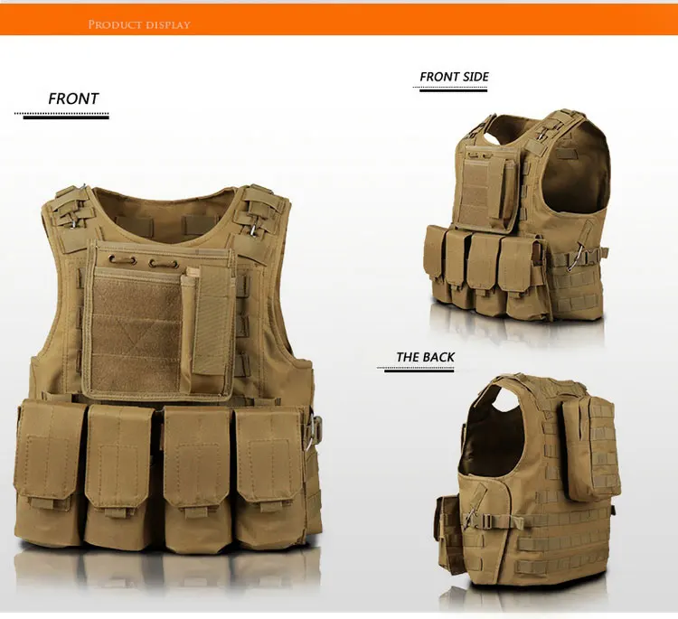 Тактический жилет, военная техника, штурмовой Жилет Molle Airsoft, верхняя одежда, охотничий Камуфляжный жилет, боевой жилет