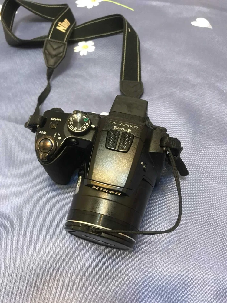 Камера NIKON P100 Coolpix б/у цифровая камера 10 МП с оптическим уменьшением вибрации 26x (VR)