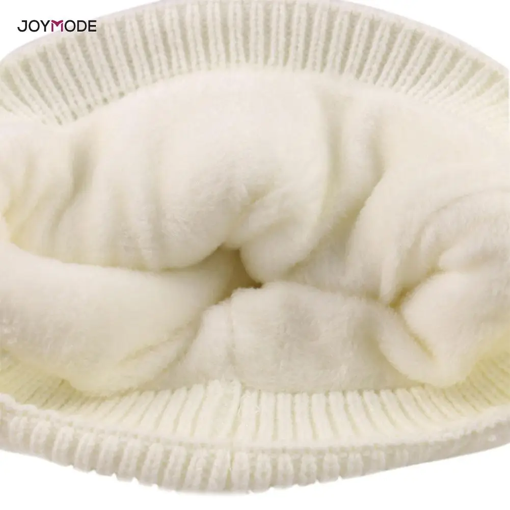 JOYMODE 2019 модная двухсторонняя Утепленная зимняя вязаная шапка Теплые Лыжные шапки