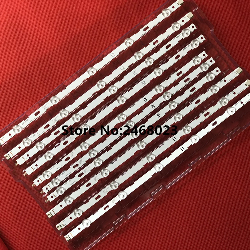 10 шт. Светодиодная лента для подсветки 42LN5204 42LN5200 6916L-1402A 6916L-1403A 6916L-1404A 6916L-1405A 42 &quotV13