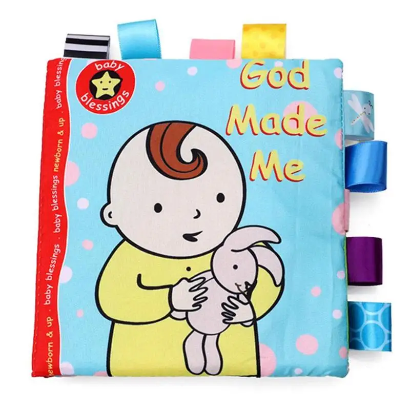 Тканевые книги для детей старше 6 месяцев игрушки обучения Развивающие детские