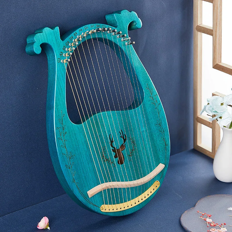 19 струн Lyre Harp для начинающих 16 Тип коробки Lyra портативный инструмент с сумкой