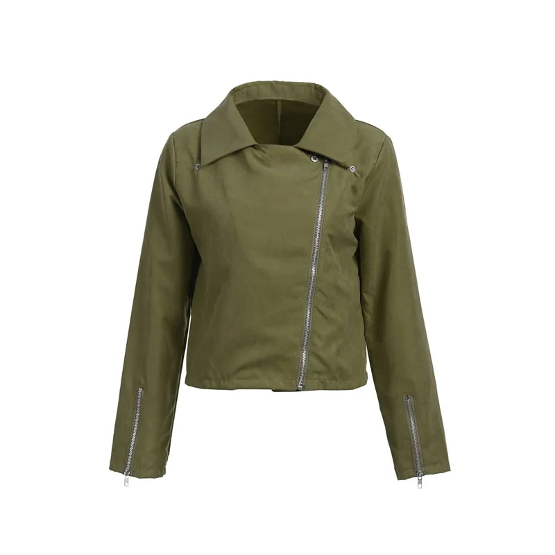 Женская фланелевая куртка на молнии байкерские мотоциклетные топы с длинными