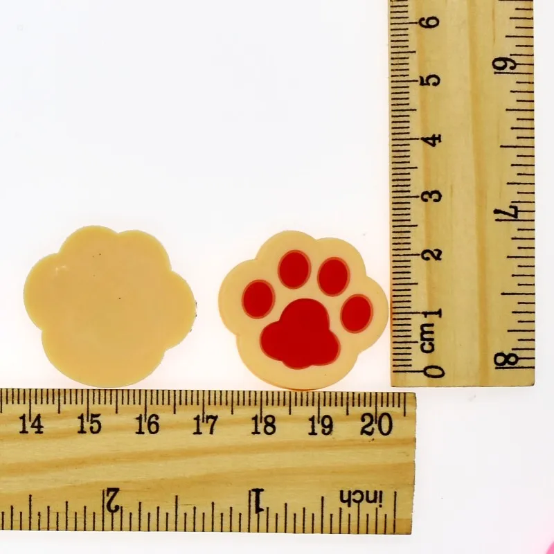 

10pcs Colorful Cute Dog Cat Claw Marks Scratches Patch Clothes Backpack Ornaments Fit Brooch/Ring/Shoes/Glasses