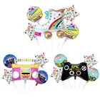 Лидер продаж, игровые конькирадиофольгированные воздушные шары, товары вечерние, модный подарок для девочек на день рождения, украшение для детской комнаты, декоративная игрушка для детского праздника