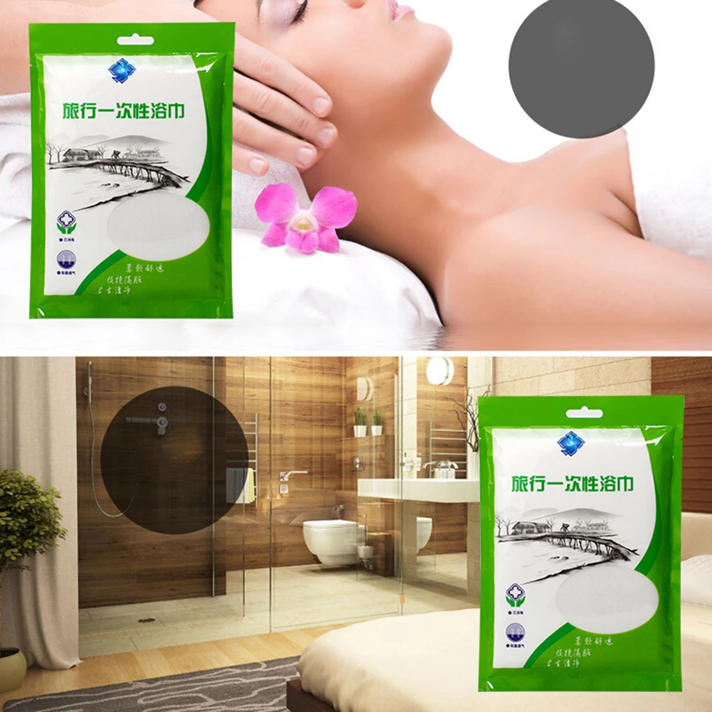 

Travel Hotel Business Trip Disposable Non-Woven Fabric Soft Face Bath Towel Super skin-friendly, it is very gentle to your skin