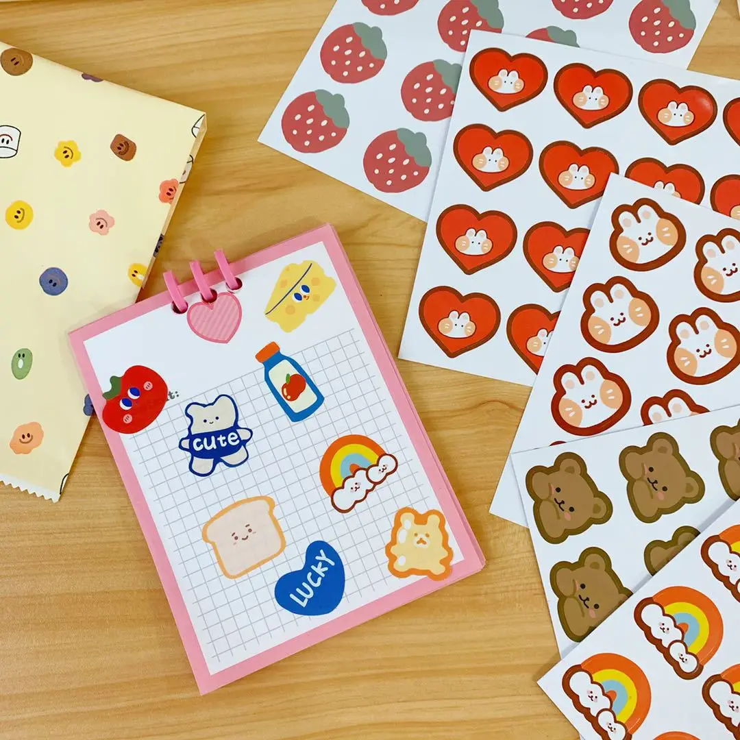 Ins/юбка радужных цветов для девочек с милым медведем этикетка наклейка костюм