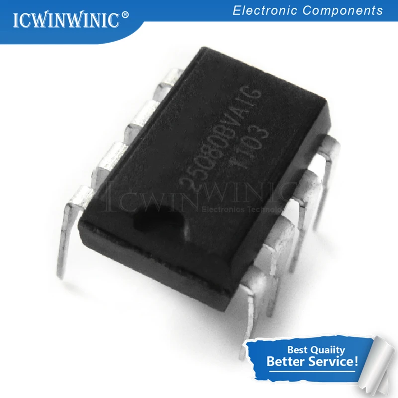 

5 шт. W25Q80BVAIG DIP8 GD25Q80PCP GD25Q80 W25Q80 25Q80 DIP-8 25Q80BVAIG DIP