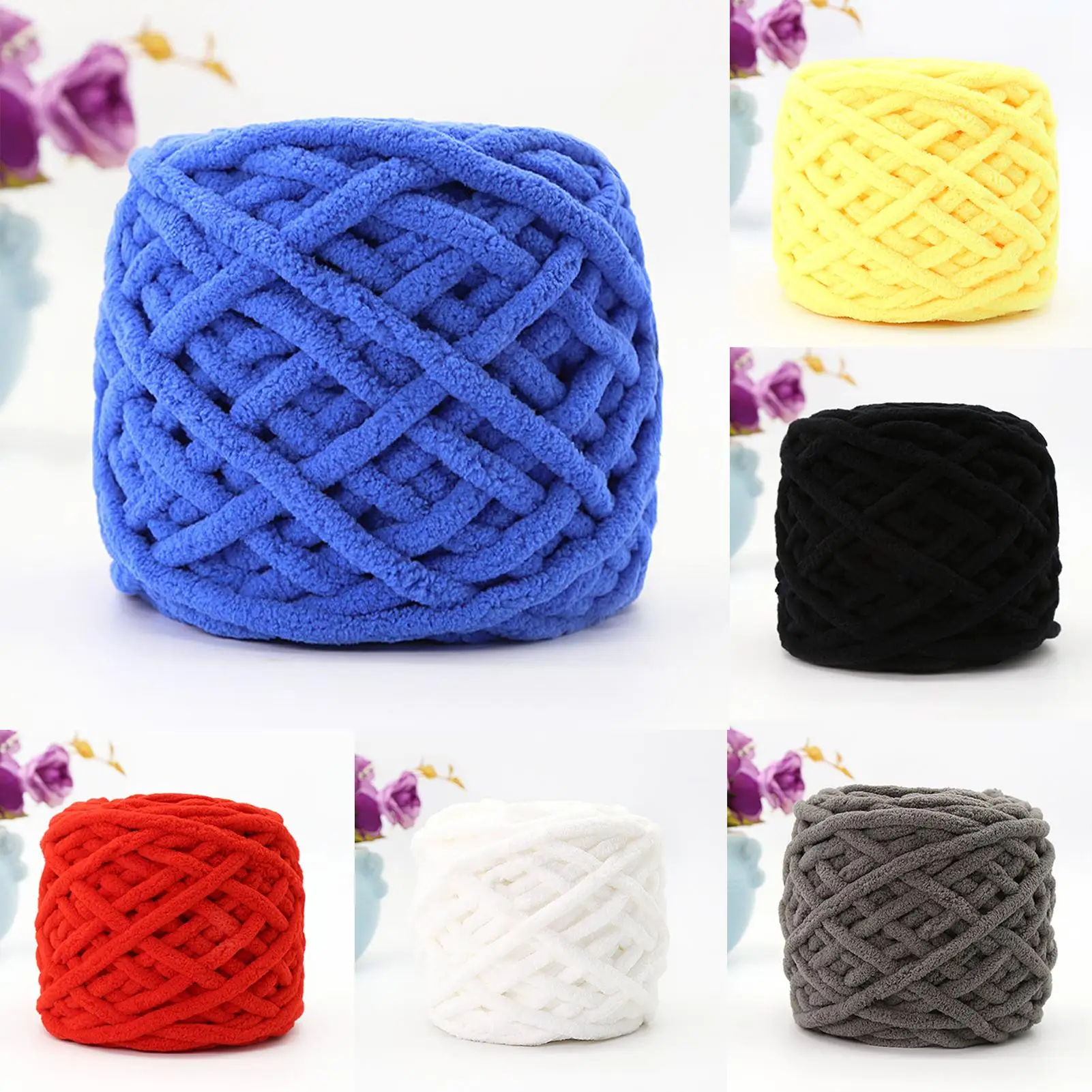 2 шт. пряжа для вязания шерстяная крючком одеяло свитер шарф молочная