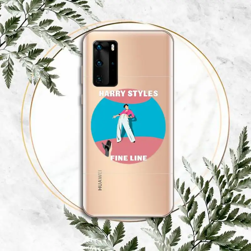 

harry styles one direction Phone Case Transparent for Samsung A71 S9 10 20 HUAWEI p30 40 honor 10i 8x xiaomi note 8 Pro 10t 11