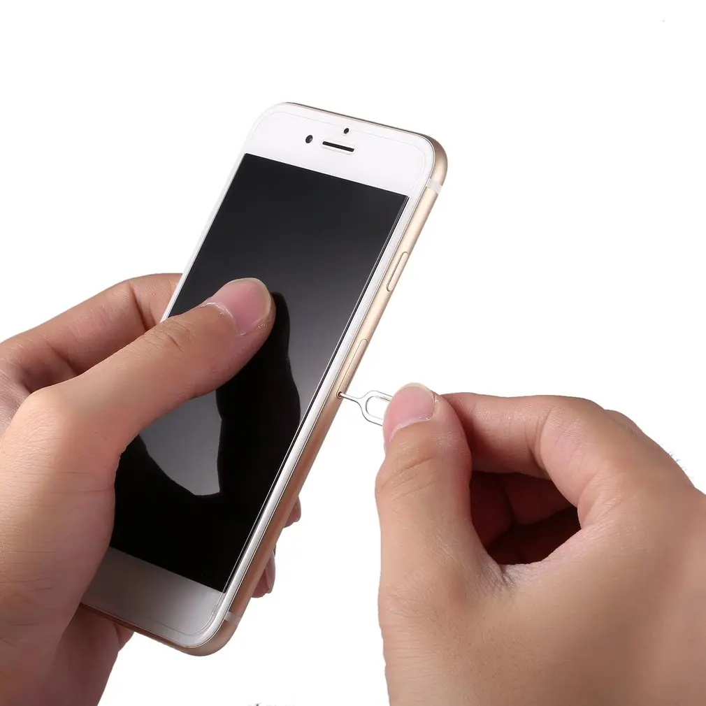 Новый штифт для телефонной карты Iphone Smartphone инструмент снятия Sim игла запасные
