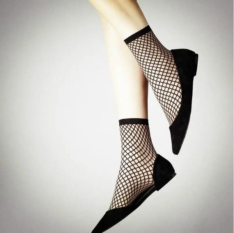 Крутые дышащие удобные ажурные носки для женщин сексуальные женские сетчатые в