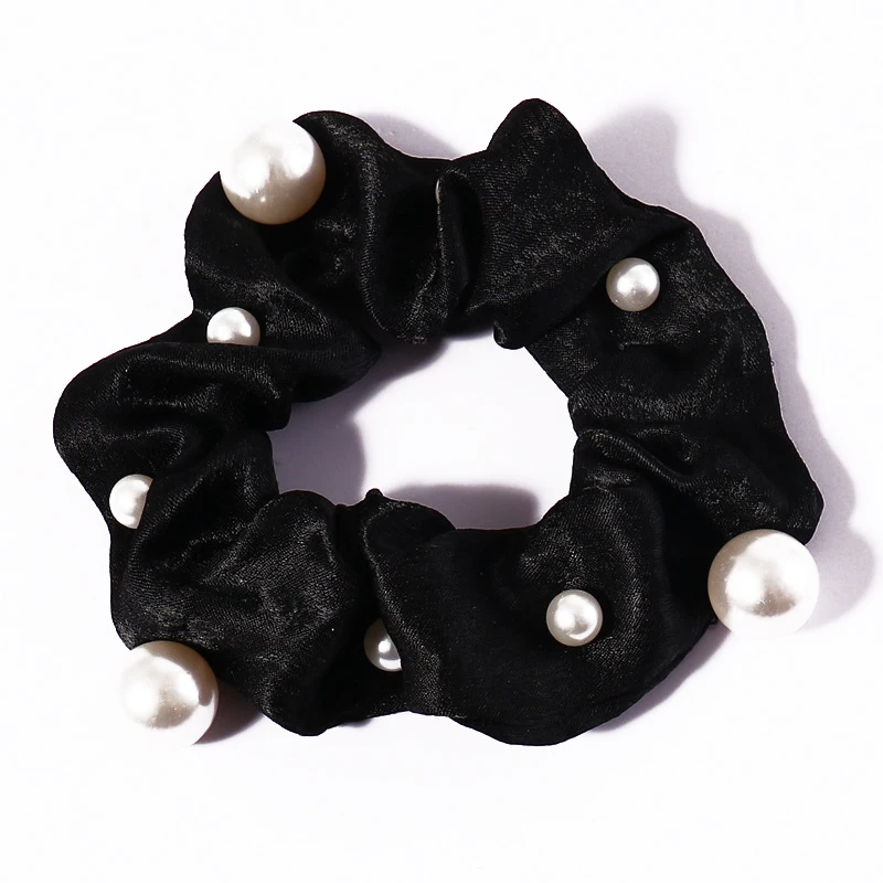 Яркая шелковая атласная резинка с жемчугом Прочные эластичные поплавки для