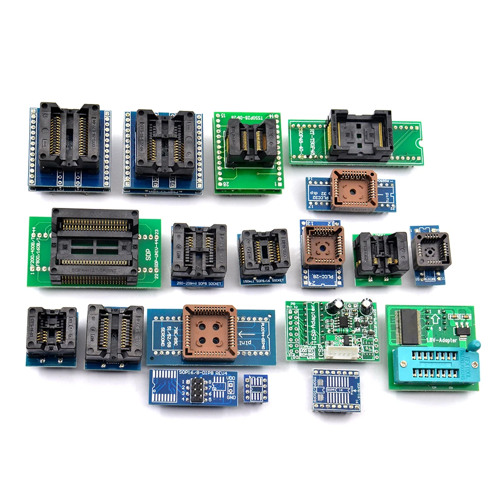 Original Upmely RT809H Universal Programmer EMMC-Nand FLASH +36 Chips +TSOP56 BGA48 Base EDID Cable VGA Adapter | Компьютеры и офис