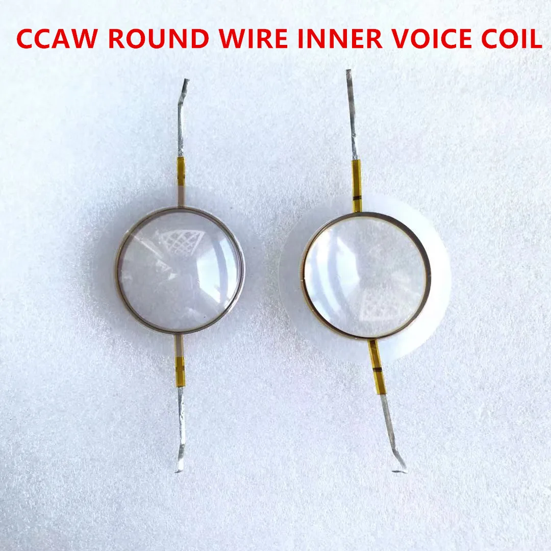 6pcs Replacement Diaphragm RCF ND1411 8ohm diaphragm voice coil 35.5mm CCAR Flat Wire | Speaker Accessories