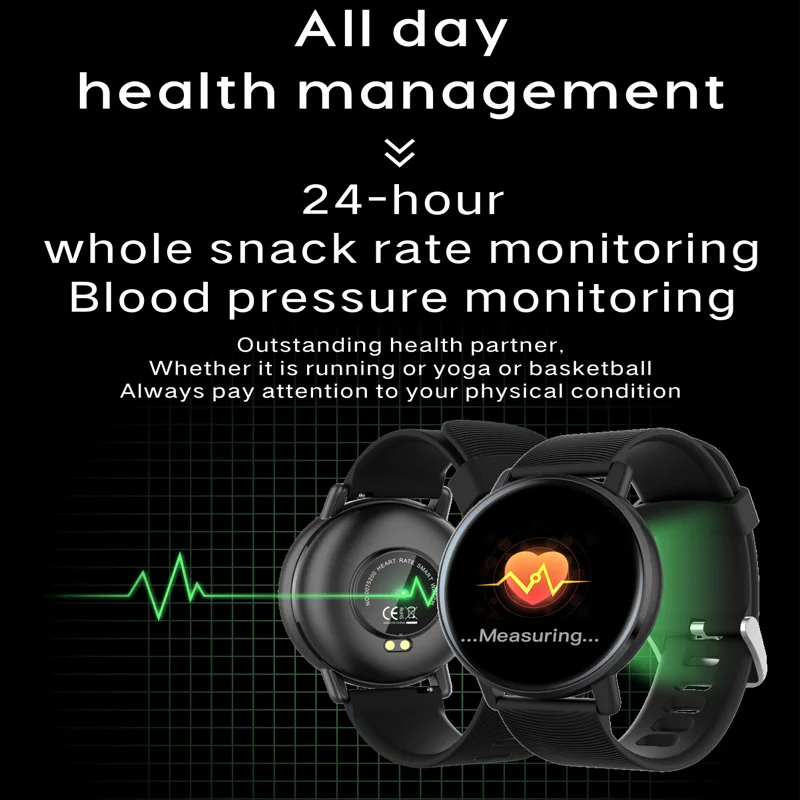 Wearpai H5 цветной экран фитнес-трекер Смарт-часы Bluetooth монитор сердечного ритма водонепроницаемые спортивные фитнес-часы для мужчин и женщин