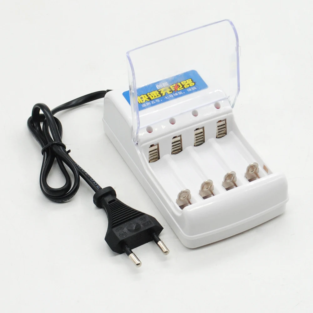 Горячая Распродажа универсальное умное зарядное устройство 3 в с 4 слотами AA/AAA