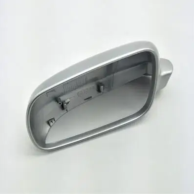 silver left SKTOO автомобильный корпус бокового зеркала подходит для Volkswagen Jetta BORA Golf 4 зеркальная крышка зеркала заднего вида аксессуары - Цвет: silver left