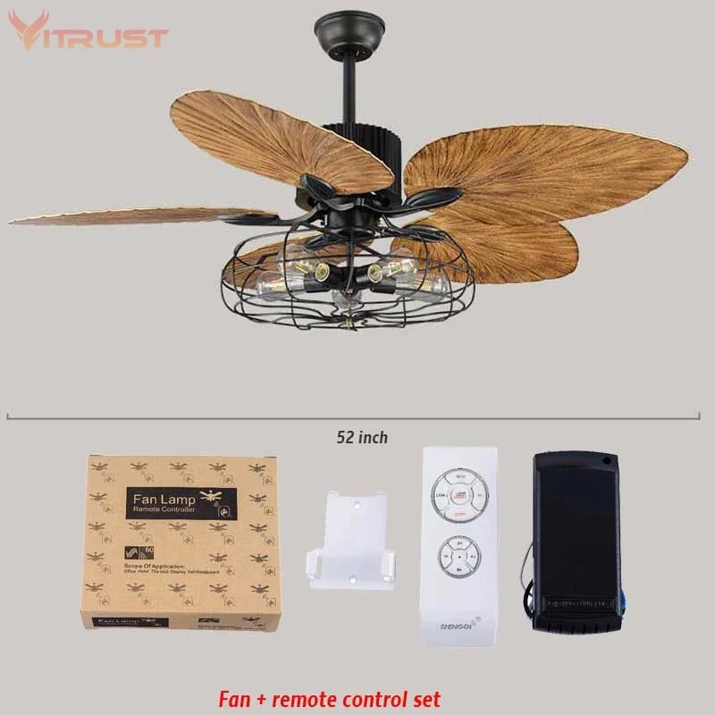 Потолочный вентилятор 42/52 дюйма лопасти из АБС-пластика промышленный потолочный