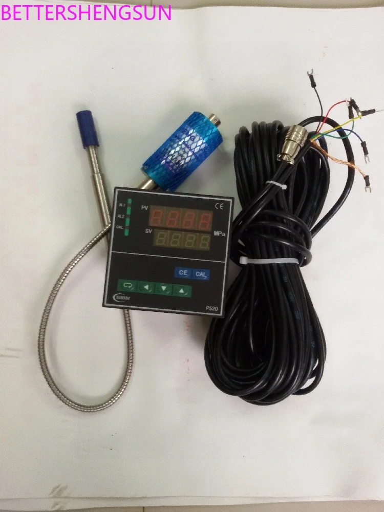 

PT124-25MPa-M14x1.5 + PS20 high temperature melt pressure sensor + instrument